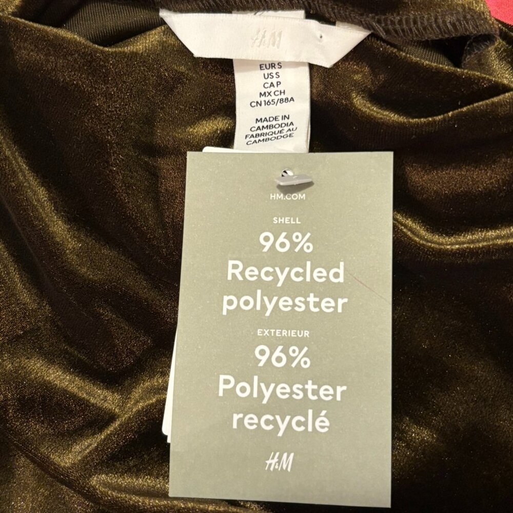H&M Velvet Dress - Picture 6 of 7